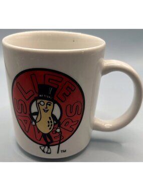 Life Savers  Mr. Peanut Collaboration Coffee Mug Advertising